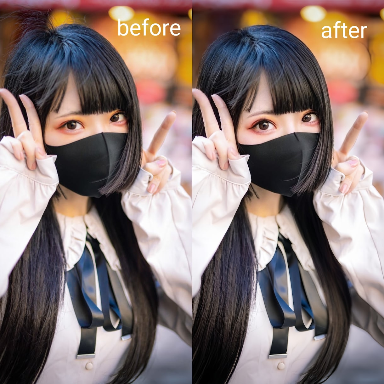 ウェディングフォト、SNS用など可愛く仕上げます 素敵なお写真を残すお手伝いをさせていただきます♡ イメージ1