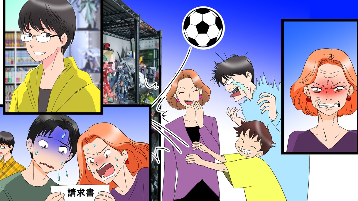 広告・YouTube漫画描きます 1ページ1000円～YouTube漫画お描きします！ イメージ6