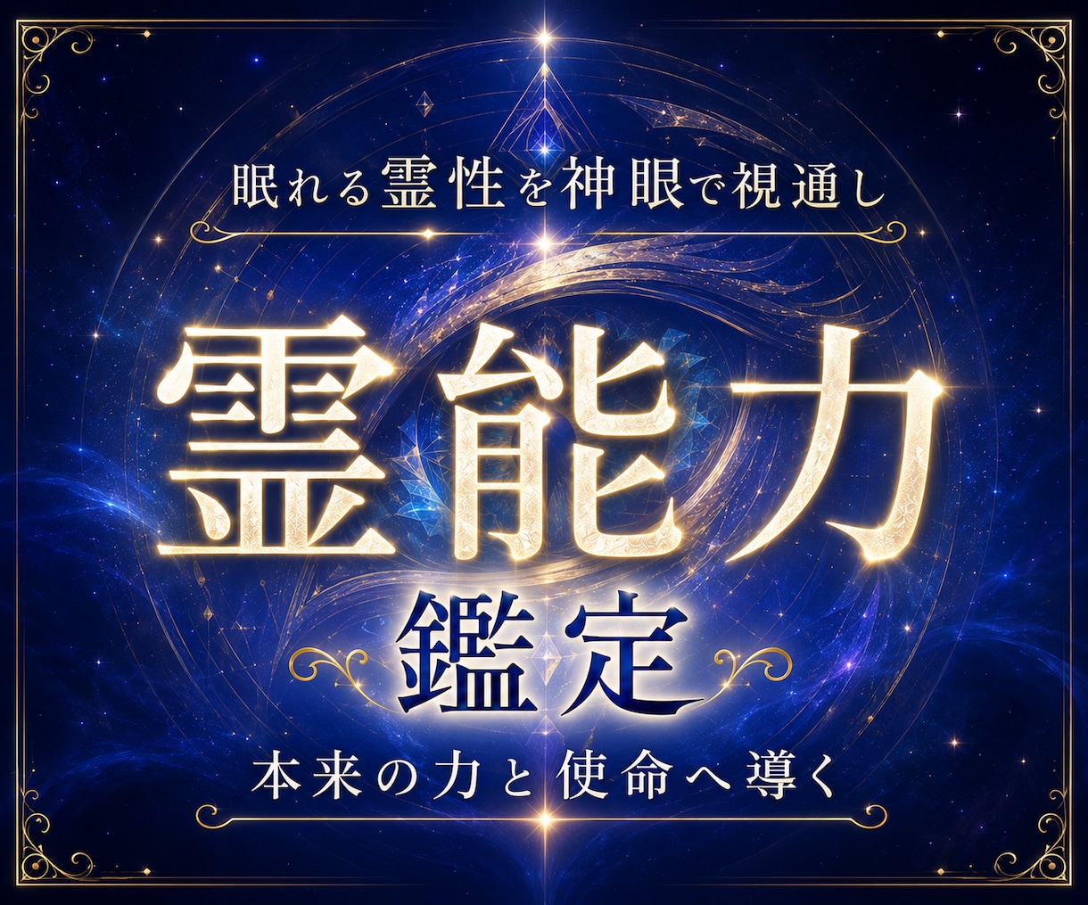 天啓開眼霊視 | 燻るあなたの秘めた力を解放します 神眼による覚醒から運命そして理想へ導き叶える霊能力鑑定の精髄 イメージ1