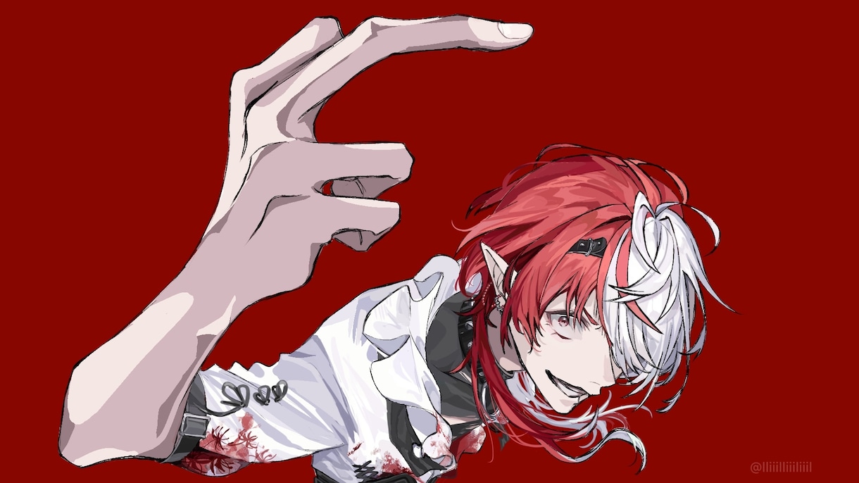 アイコン・MV・配信用 クールなイラストを描きます ◎ 一枚絵｜商用OK｜即日対応可 イメージ1