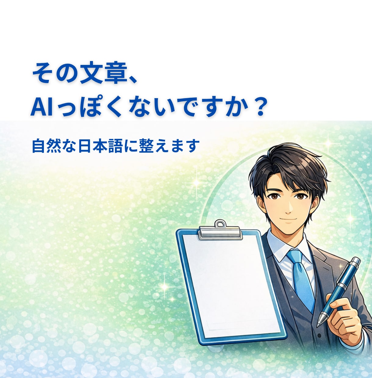ChatGPT文章を自然な日本語にリライトします AIっぽさをなくし、読みやすく・伝わる文章に整えます イメージ1