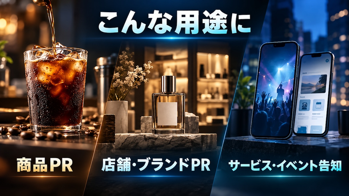 15〜30秒のAI広告ショート動画を製作します あなたの商品の魅力をSNS向け短尺AI動画にしませんか？ イメージ4