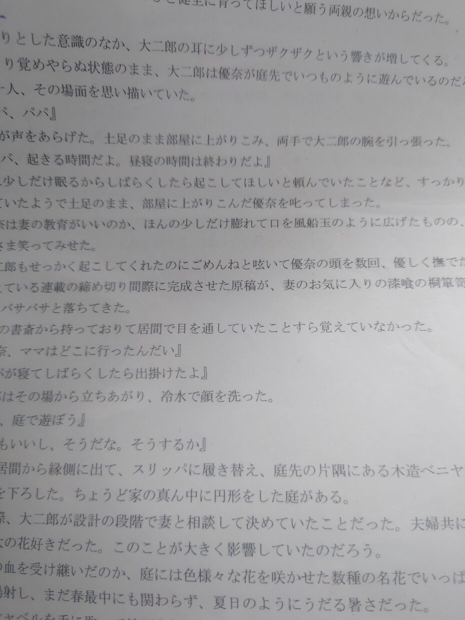 あなたの小説を書きます どのようなジャンルも可能・あなたの要望にお答えします。 イメージ1