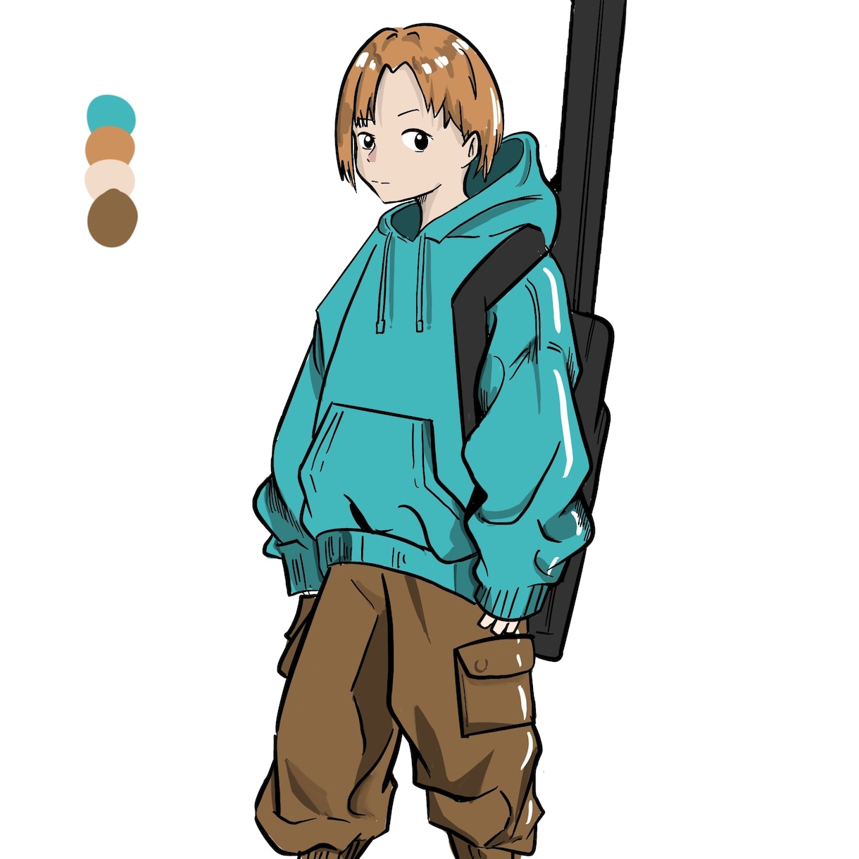あなたの似顔絵やサムネ描きます 自分を可愛いアニメキャラにしてみませんか？ イメージ1