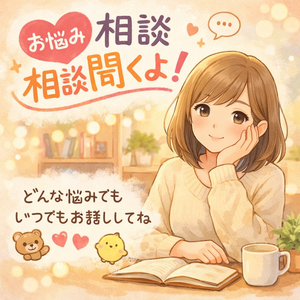 恋愛や友人関係の愚痴、仕事でのお悩み聞きます 社会人なりたての方や学生、喋るのは苦手だけど話したい方！ イメージ1