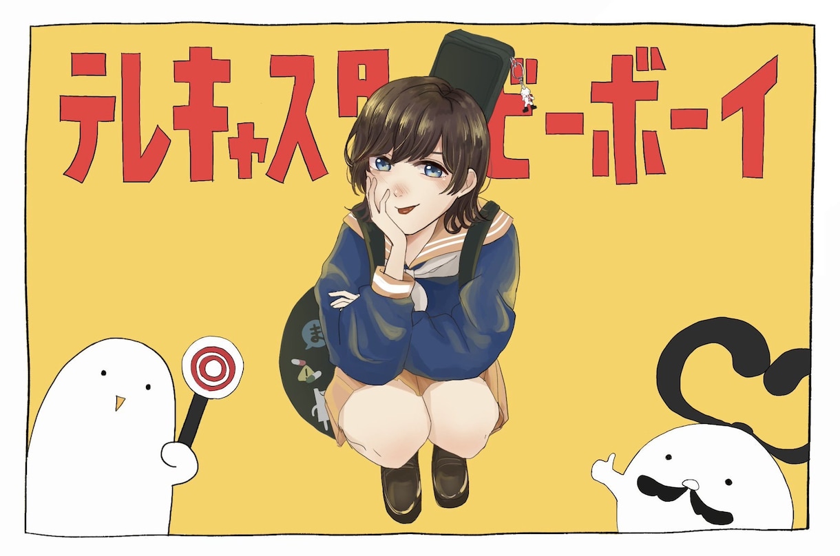 歌ってみたや配信のサムネ描きます 私に描かせてくださいーーー！！ イメージ1