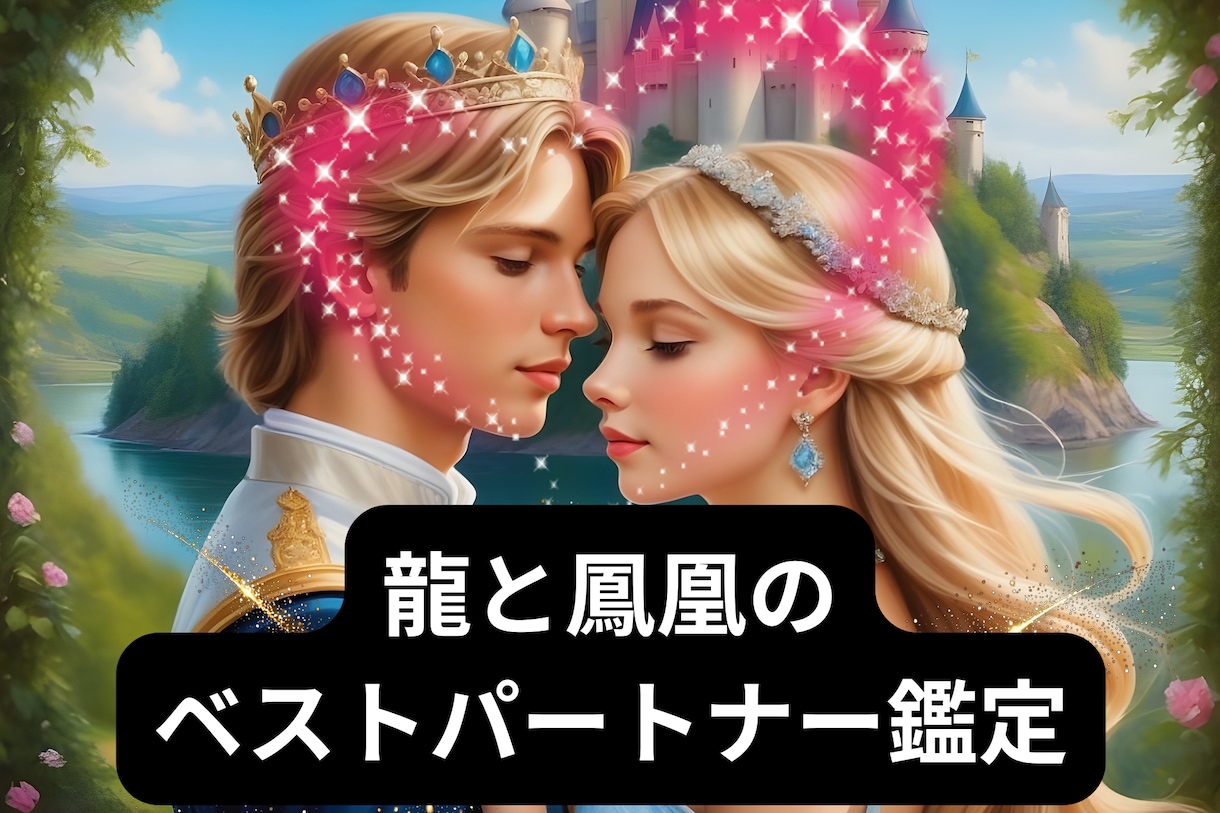 霊視とタロットカードで運命のお2人を結びつけます あなたと彼の龍性（♂）鳳凰性（♀）を開花！理想のパートナーへ イメージ1