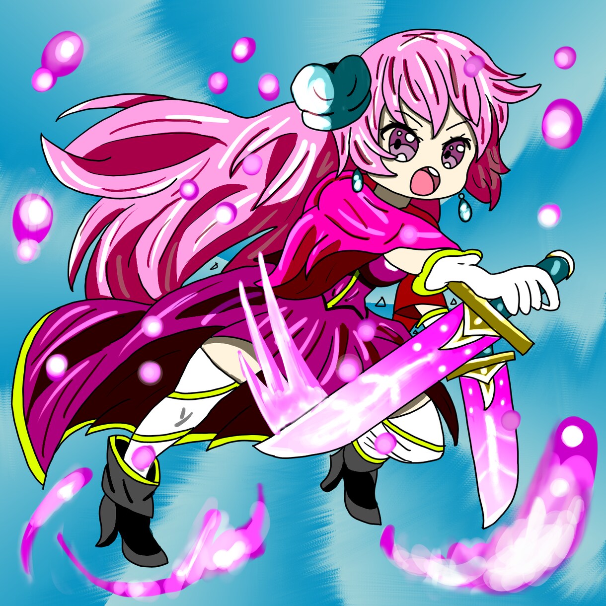 ミニキャラ描きます 背景ありもOKスピードには自信があります。 イメージ2