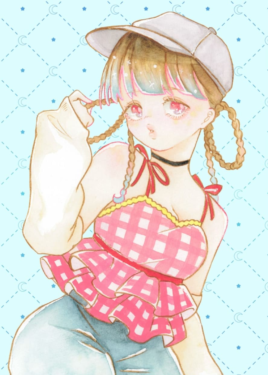 透明感×ガーリーなSNSアイコン描きます きらめく水彩ガーリーアイコン描きます✿︎ イメージ3