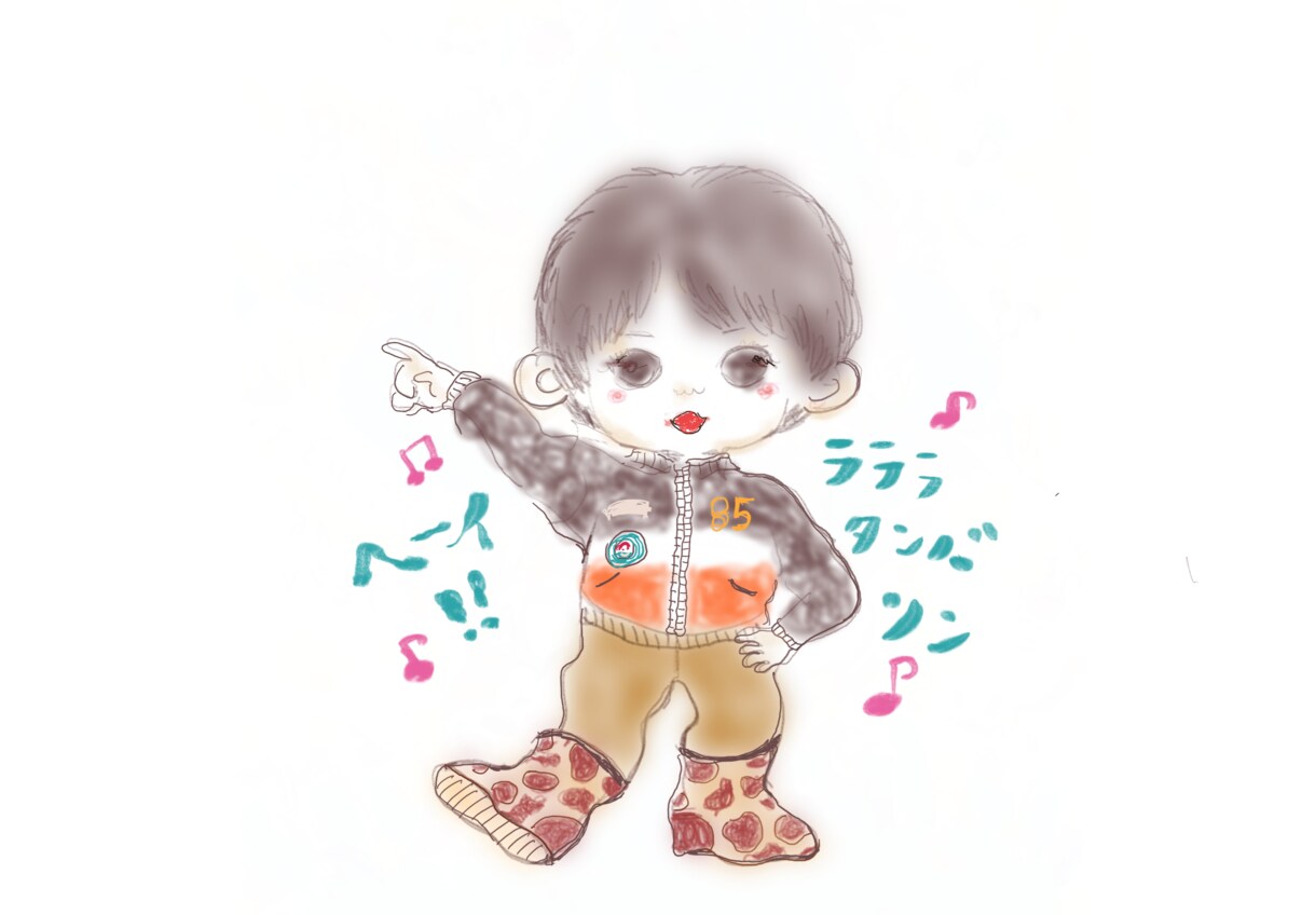 見るたびに幸せになる！似顔絵アイコンお描きします お気に入りの服やアクセ、口癖など、無料追加OK！ イメージ4