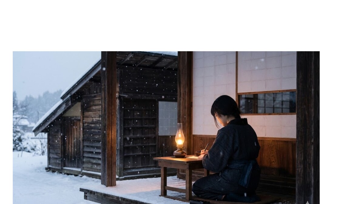 北国の祖母カヨの言葉を、孫のサヤが代筆します 雪深いお堂から、あなたのための祈りと手紙を【先着3名様限定】 イメージ1