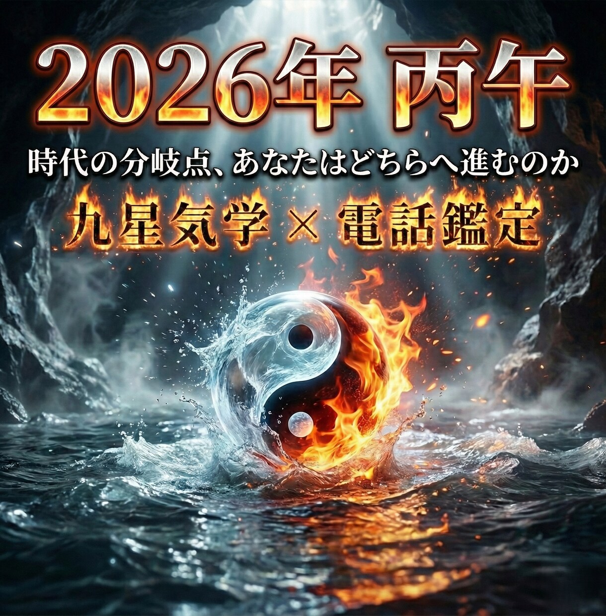 2026年丙午一白水星中宮の運勢を開運鑑定します 時代の揺れに迷うあなたへ、2026年の整え方を示します イメージ1