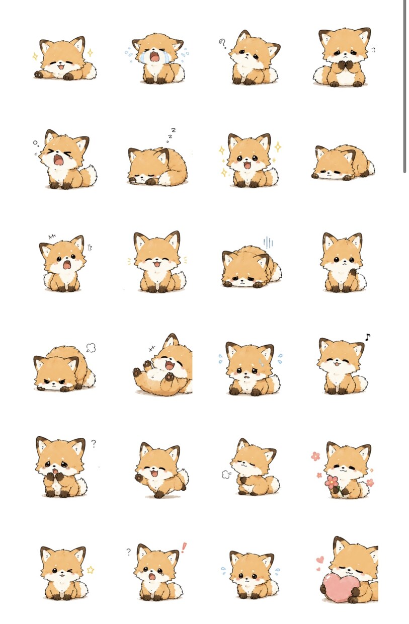 ゆるふわかわいいLINEスタンプ作成します 作成したイラストは商用利用もOKです！ イメージ6