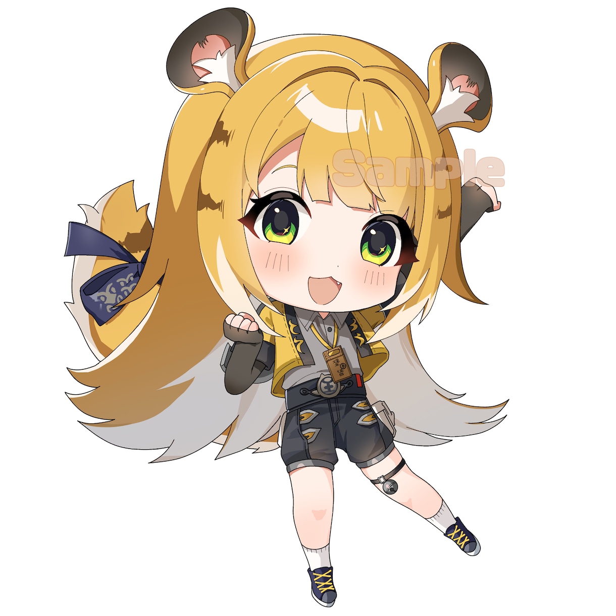 ちょっとリッチな可愛いミニキャラ製作いたします グッズや動画に適した見応えのあるミニキャラを製作いたします！ イメージ3