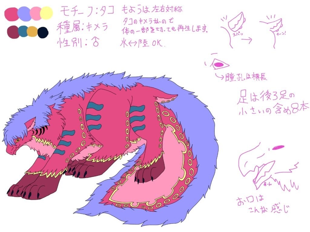 オリジナルキャラクターデザインをします 自分のオリジナルキャラクターが欲しい方へ！ イメージ6