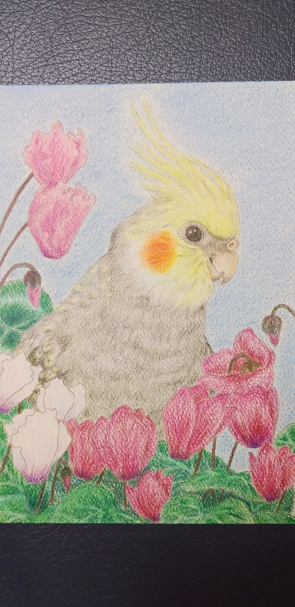 主に、動物とお花のイラストを色鉛筆で描いています ご自身用・贈り物などにどうぞ♪ふんわりしたタッチで描きます。 イメージ1
