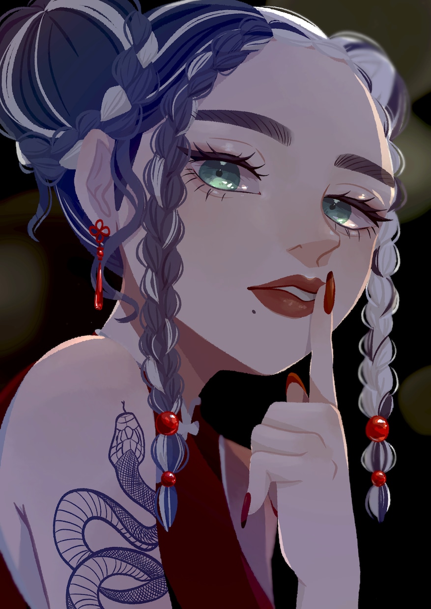 SNS用のアイコンを描きます 綺麗な女性を描いて欲しい人におすすめ イメージ2