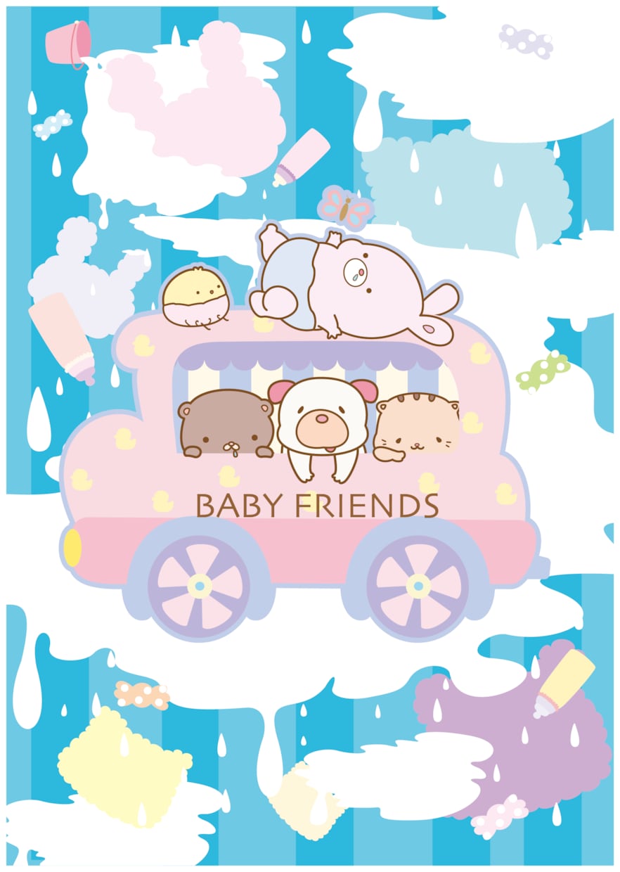 お子さま向け/ゆるキャラ/キャラクター制作します ほっこりするような癒し系のキャラクターなら任せてください！ イメージ5