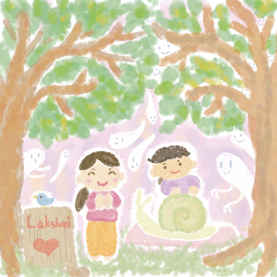 優しい雰囲気の似顔絵を描きます 水彩画のような雰囲気の優しい似顔絵。 イメージ2