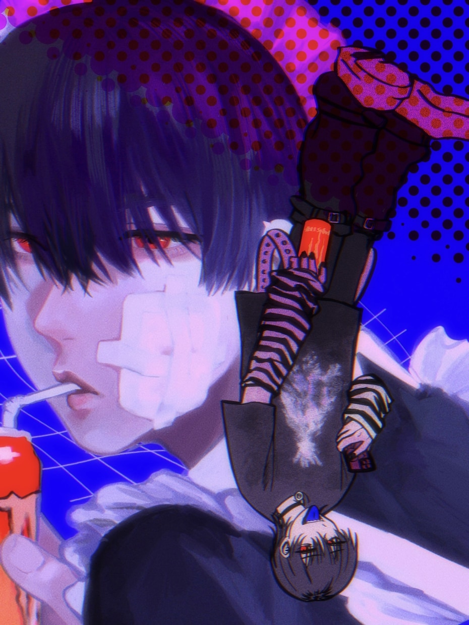 一枚絵・立ち絵の制作をします リアルで硬派な印象の絵を描きます。線画・厚塗りが得意です イメージ1