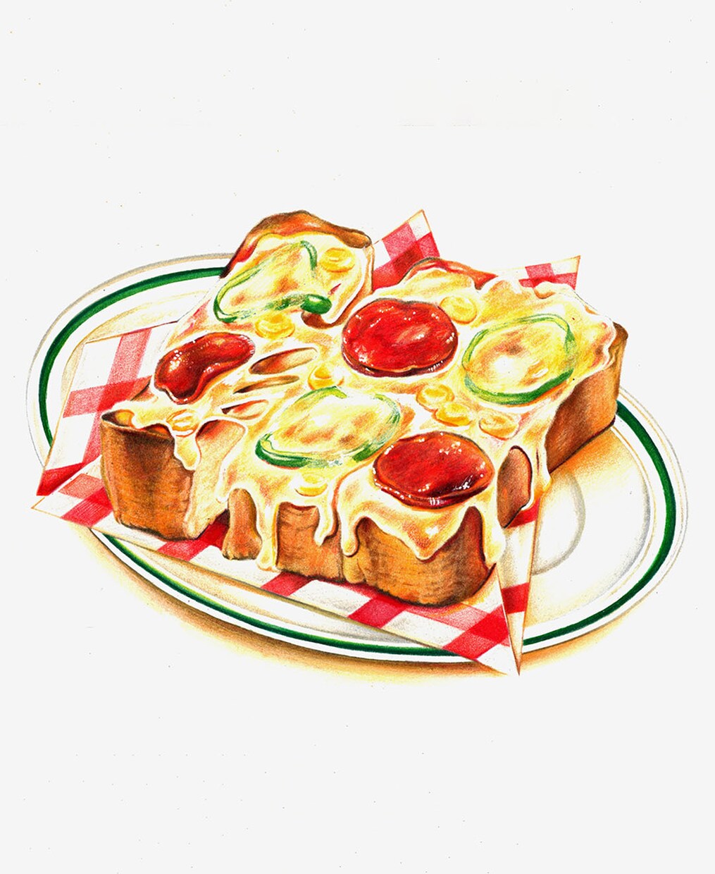 おもわず食べたくなる食べ物イラスト描きます 【飲食店様向け】メニュー・POP・販促物を彩ります。 イメージ5