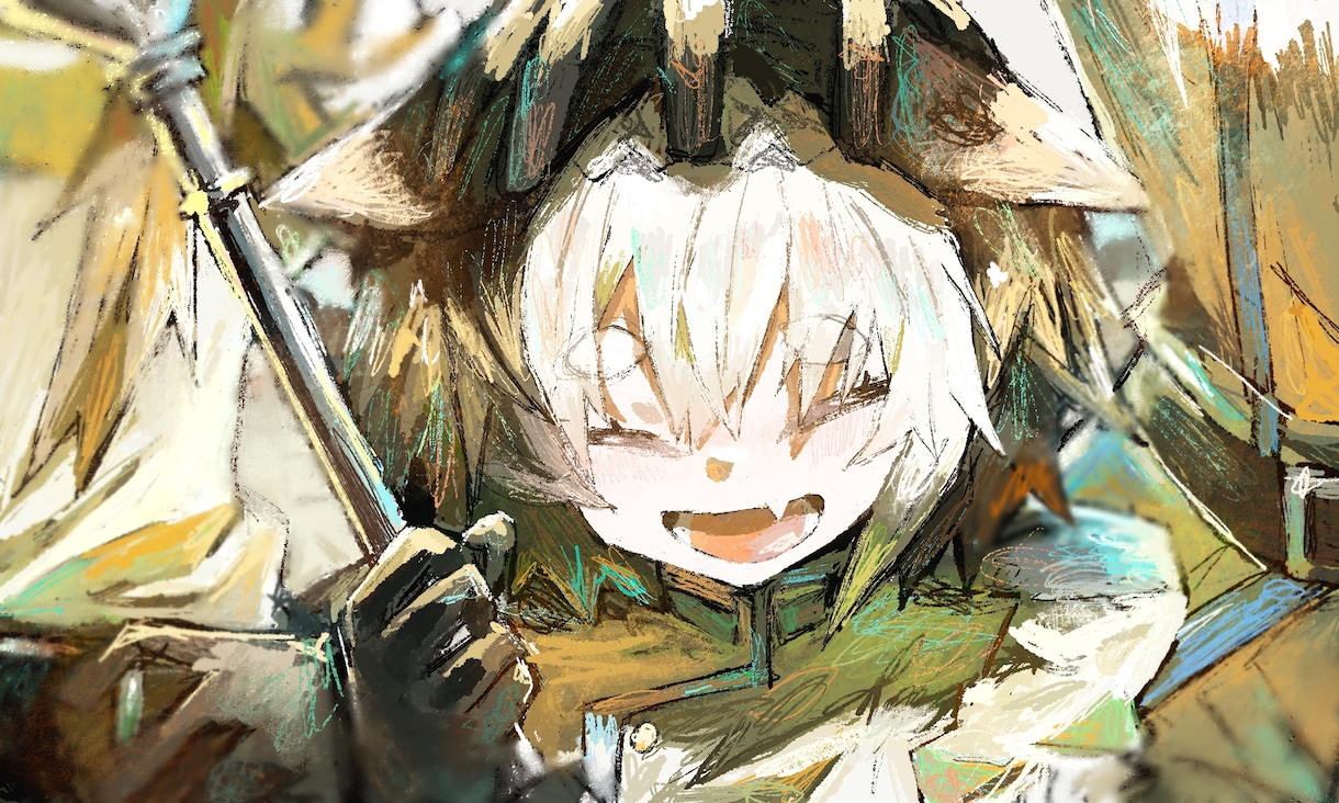 厚塗りで雰囲気あるイラストを制作致します アイコンイラスト･MVイラスト･動画や配信用などを制作します イメージ1