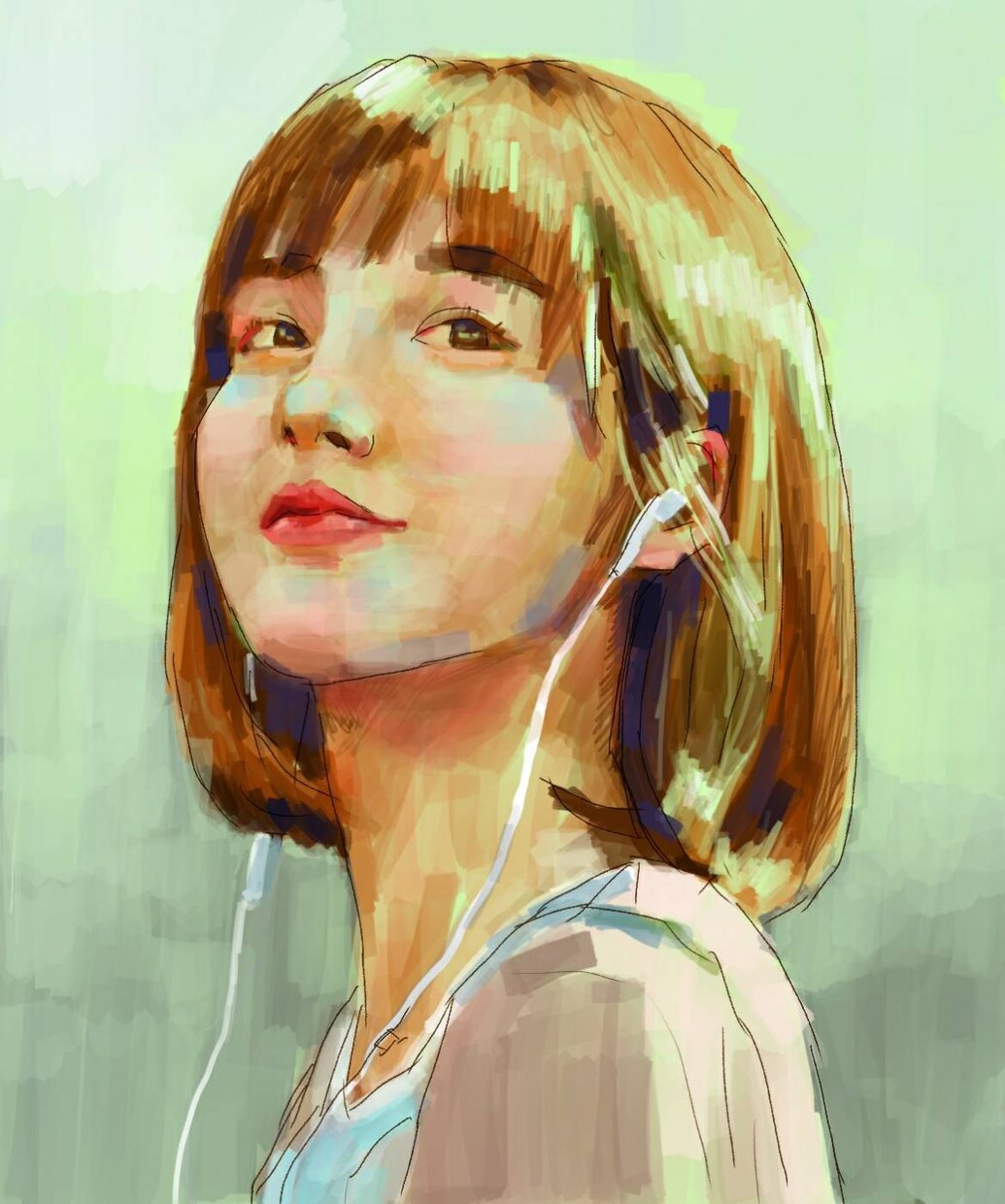 お預りしたお写真から手書きアート作品を作成します お気に入りの写真をアート作品に・・・！アイコンにもおすすめ！ イメージ5