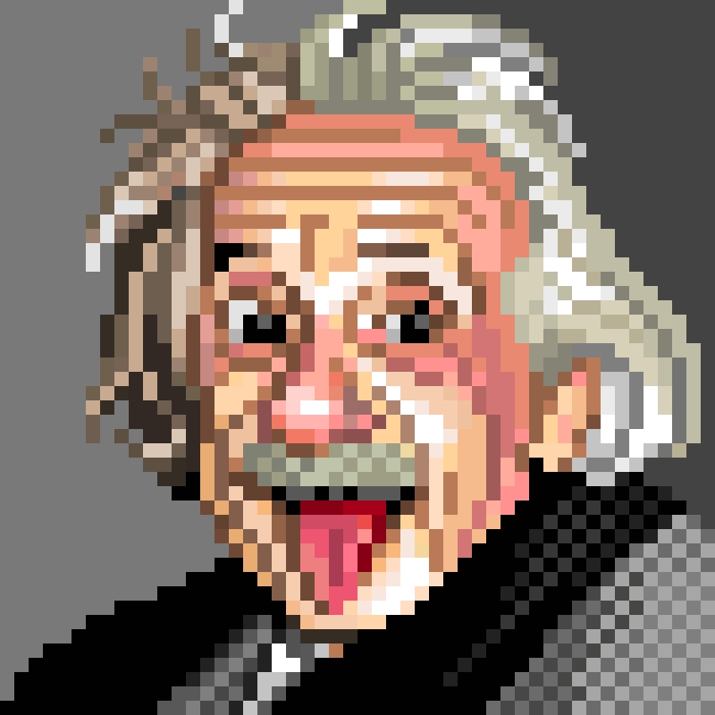 ドット絵の似顔絵（ドット似顔絵）を打ちます 生成AIや画像変換ではない、一からドットで描いたドット絵です イメージ1