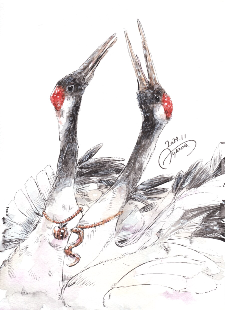 リアルだけど超幻想的！あなたのお好みの動物描きます 可愛いから格好いいまで！装飾的な水彩動物画（ペット可） イメージ5