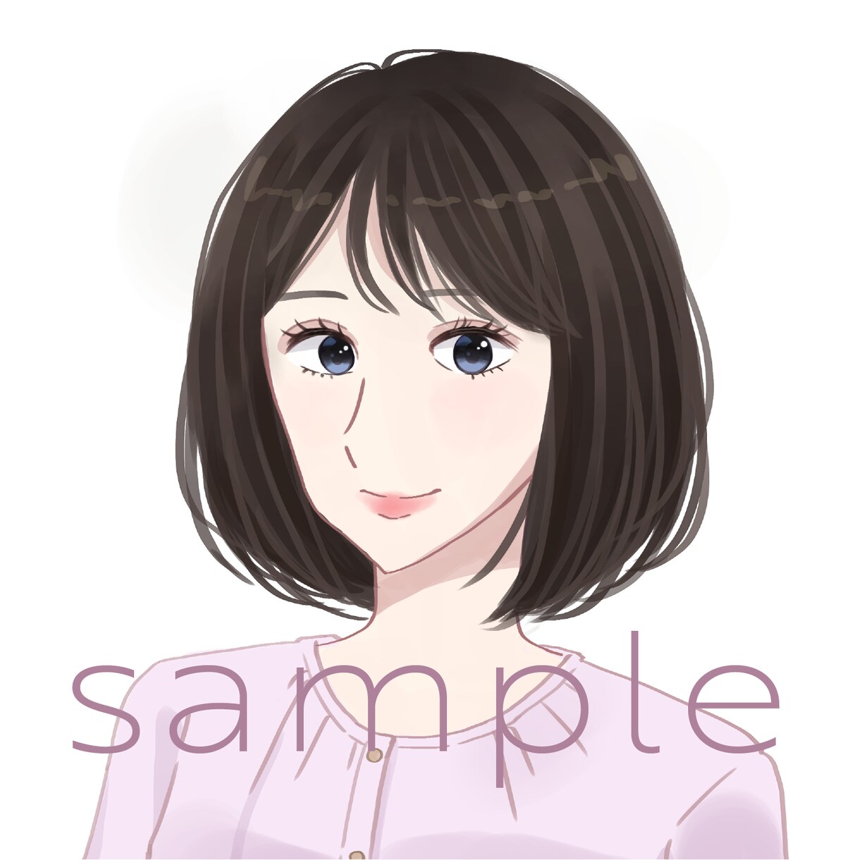 透明感あふれる、キラキラしたアイコン作成します ～LINE、SNSのアイコンにいかがでしょうか～ イメージ4