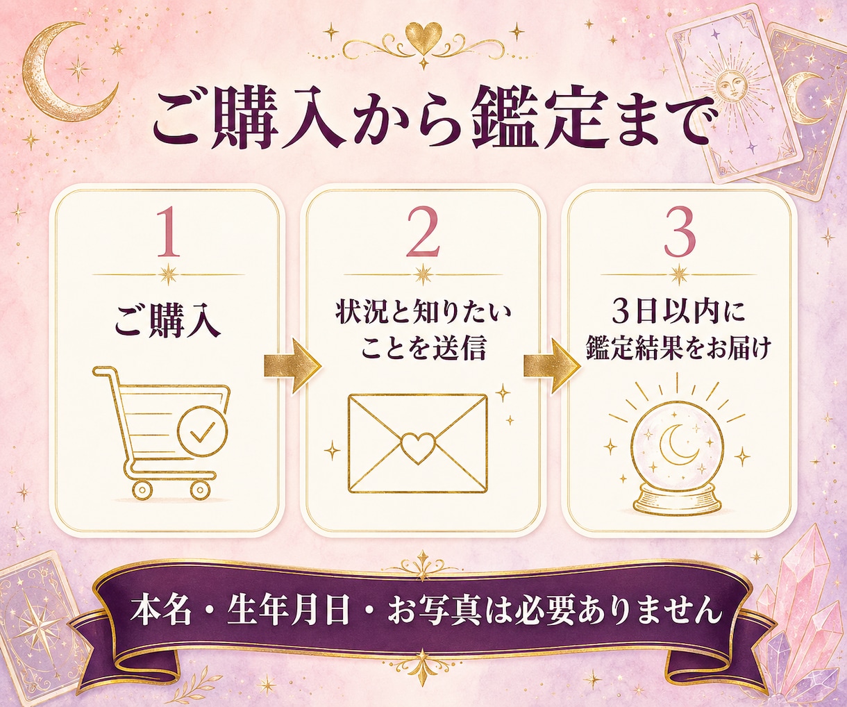 片思い｜本音と脈あり度を霊視タロットで占います 恋愛対象として見ている？今後の進展まで丁寧に読み解きます イメージ5