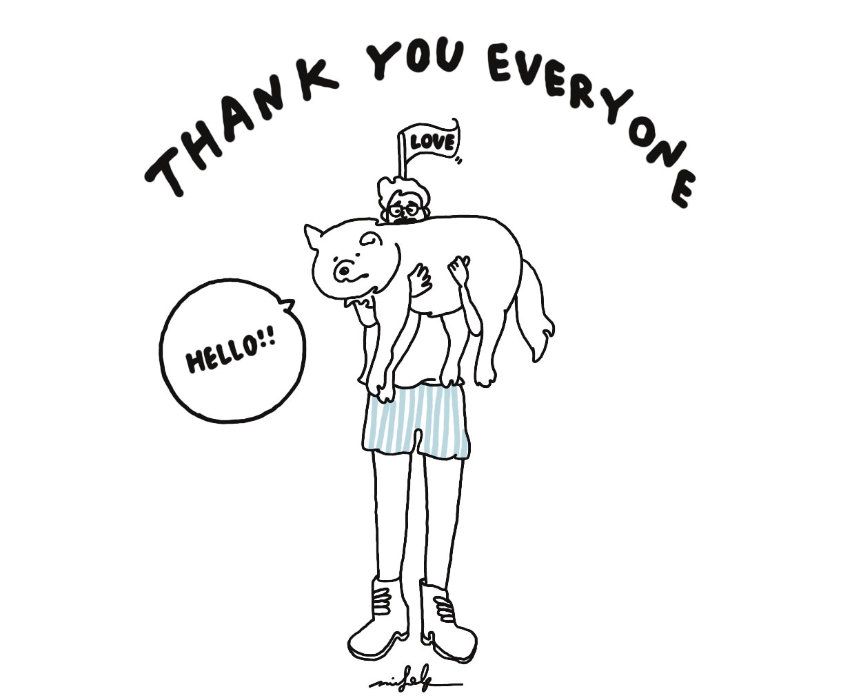 あなただけのゆるくてオシャレなイラストを描きます あなただけのゆるくてオシャレなアイコンで個性をだそう！ イメージ2
