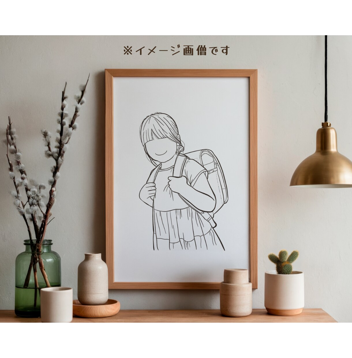 思い出の写真を線画イラストにします 高解像度データ納品！修正は納得いくまで無制限！ イメージ7