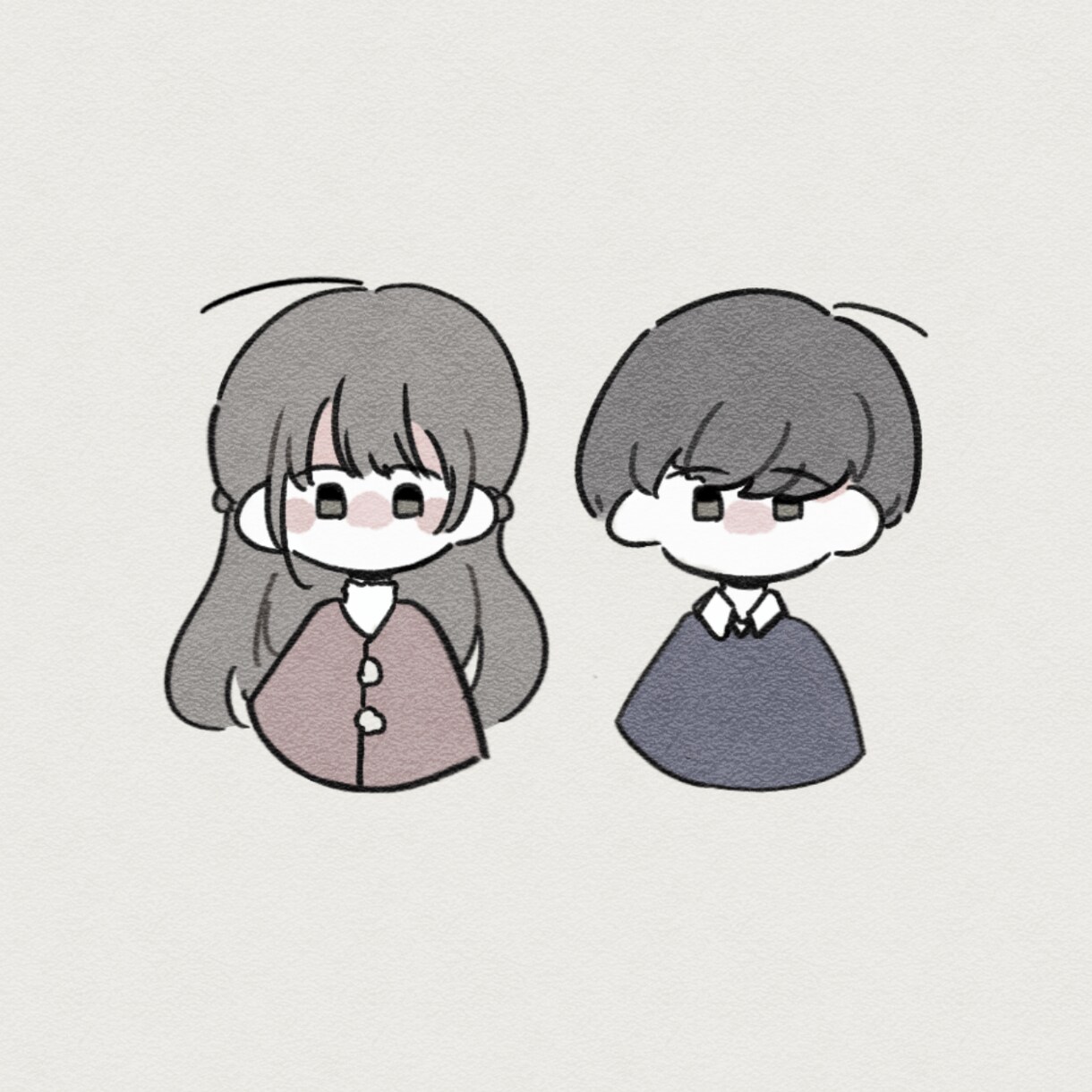ゆるかわ手書き風｜イラストお描きします 2体¥1000 ｜ 個人様から活動者様まで誰でもOK イメージ1