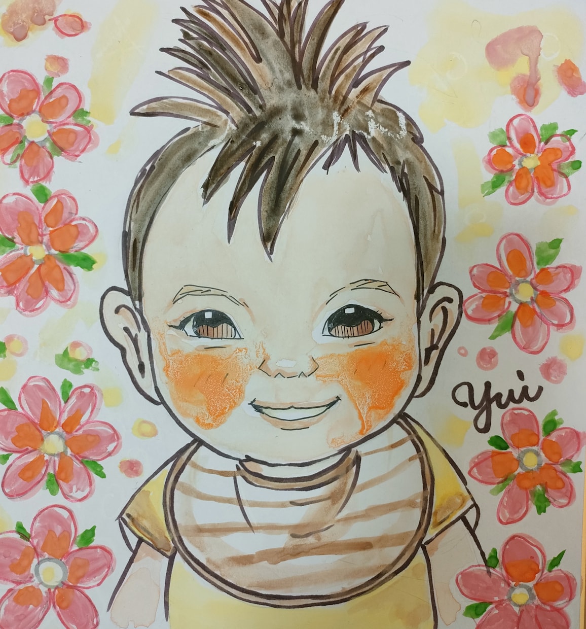 かわいい似顔絵かきます お友達、ご家族への記念日や誕生日プレゼントに！ イメージ3