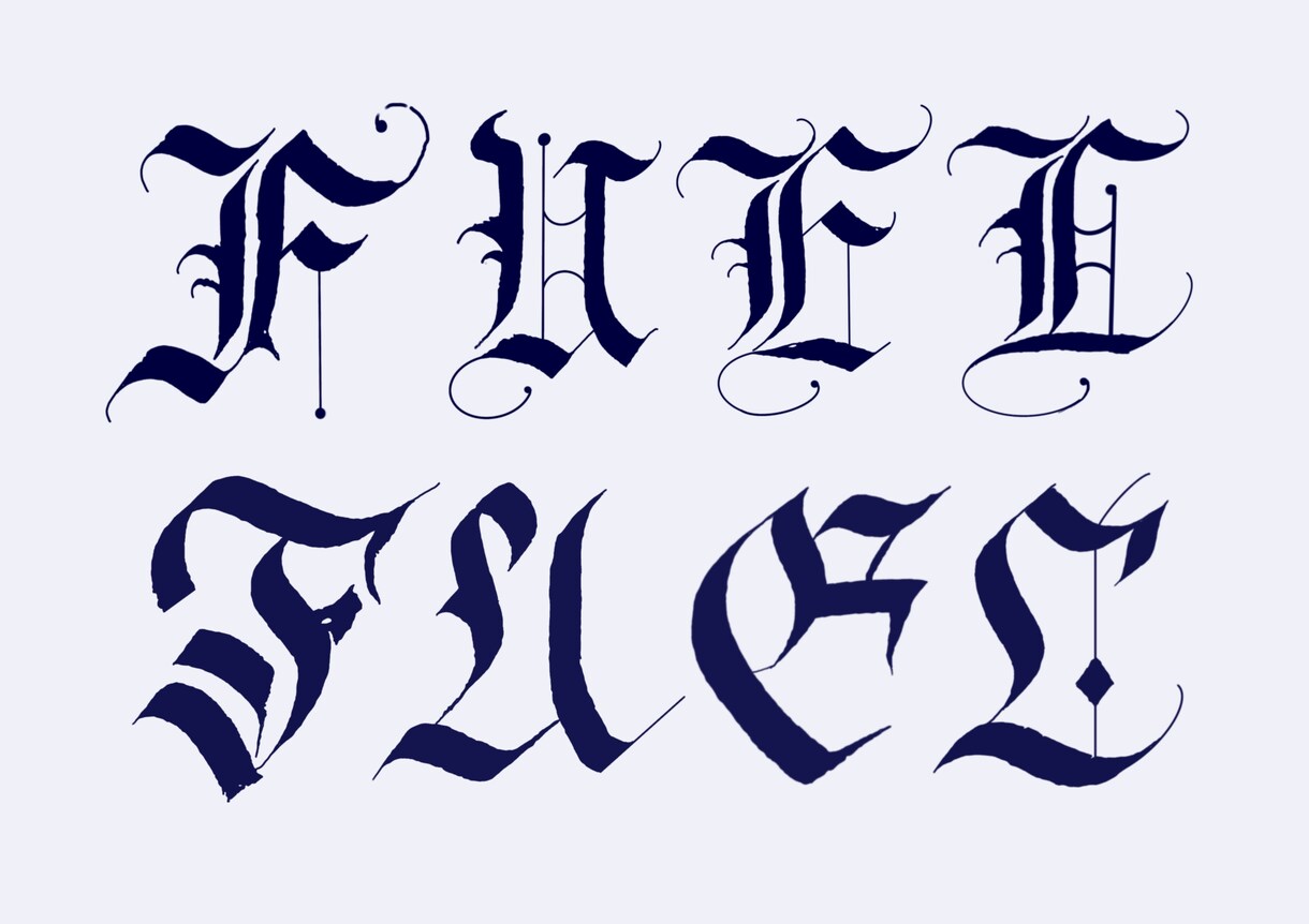 手描きで英字ロゴを作成します レタリング/カリグラフィーの完全オリジナルロゴです！ イメージ2