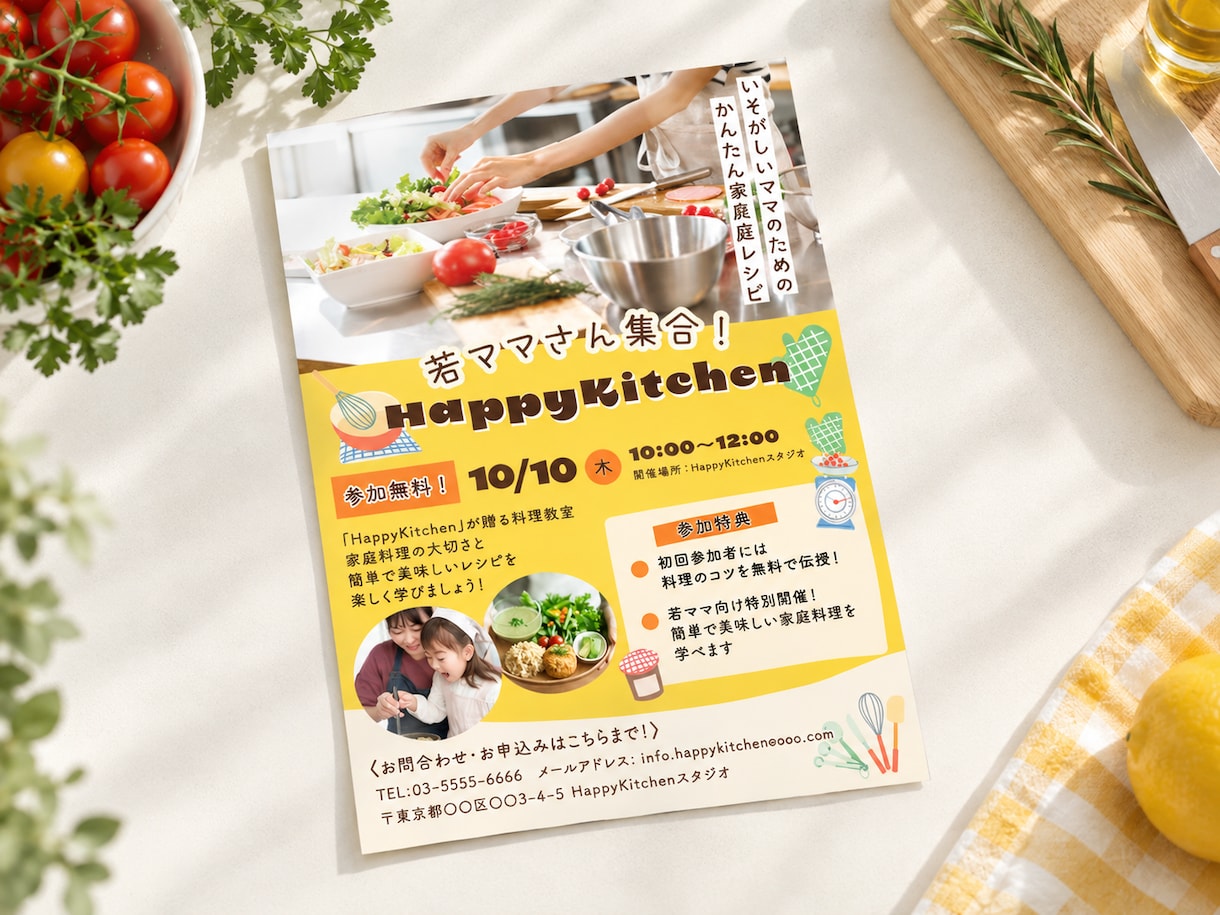 お客様に寄り添い、伝わるチラシを制作いたします お店や商品・イベントの宣伝・告知等、お気軽にご相談ください！ イメージ2