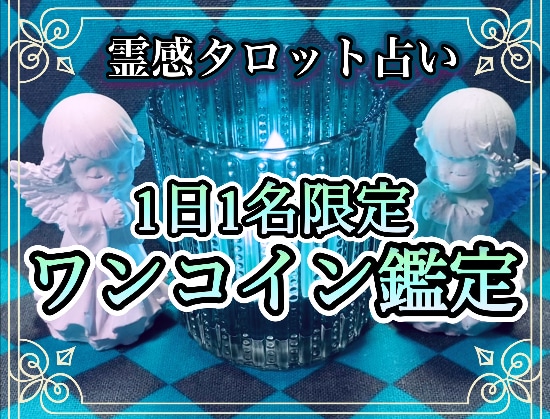 1日1名限定❗️どんな事でもワンコイン鑑定致します ジャンルは何でもOK‼️ただし早い者勝ちです‼️ イメージ1
