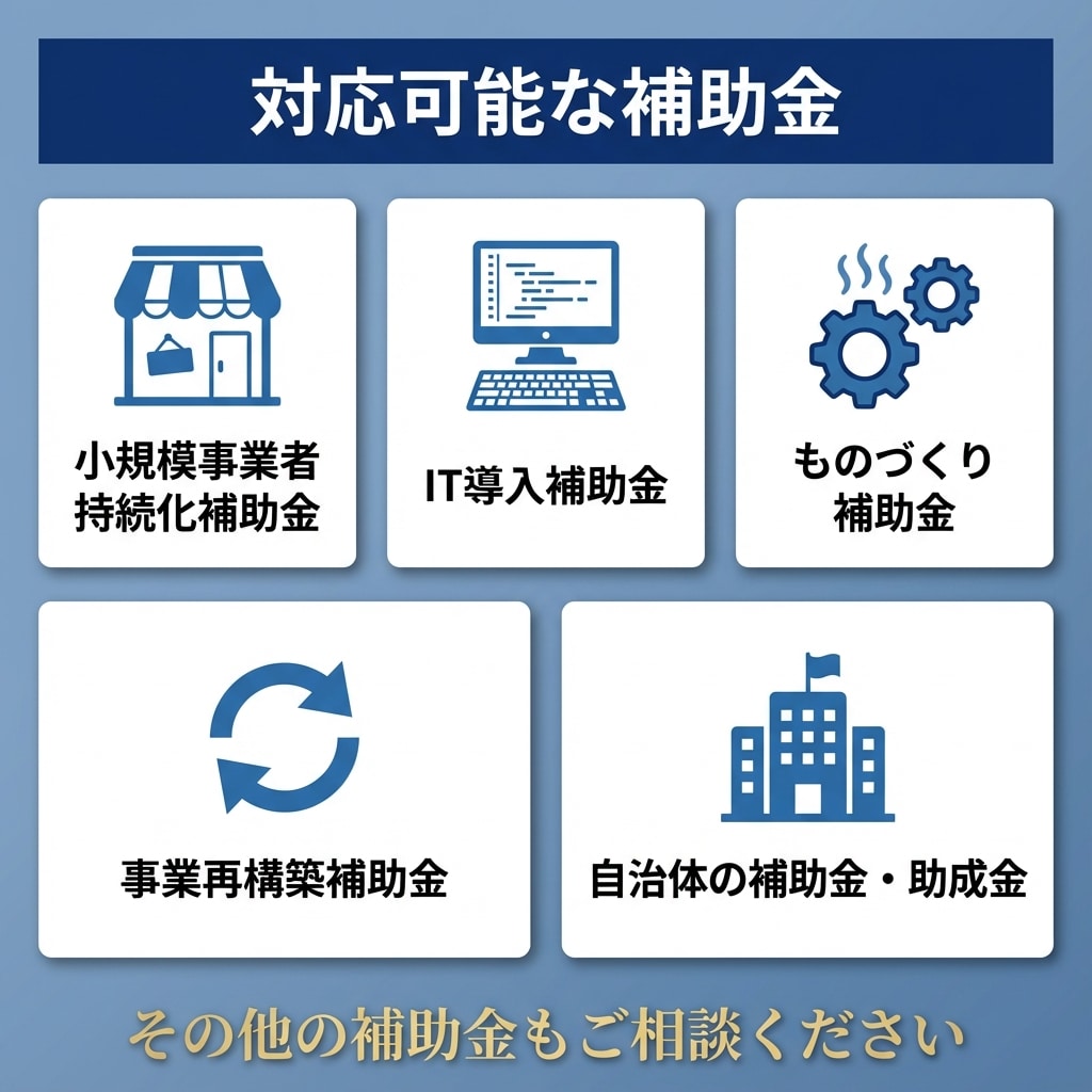 補助金申請用の資料・計画書を作成します 採択率UPを目指す！行政書士×FPが対応 イメージ2