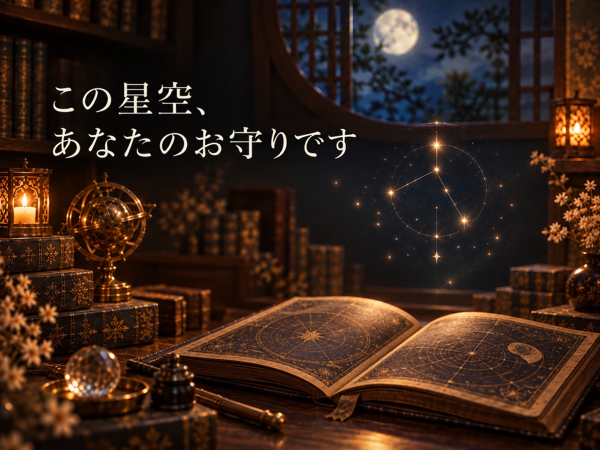 この星空あなた専用のお守りになります ・不安な夜に、音と星が守りを結ぶ、世界に１つの護符 イメージ1