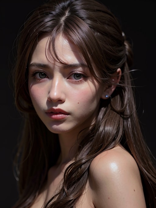 stablediffusionでAI美人を作ります ハイスペックPCでAI美女の画像を10枚生成します イメージ5
