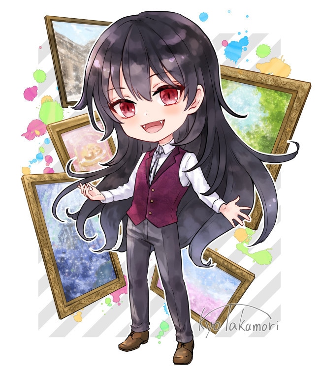 一枚絵イラスト制作いたします 配信イラスト、歌ってみた、小説表紙などお任せください！ イメージ6