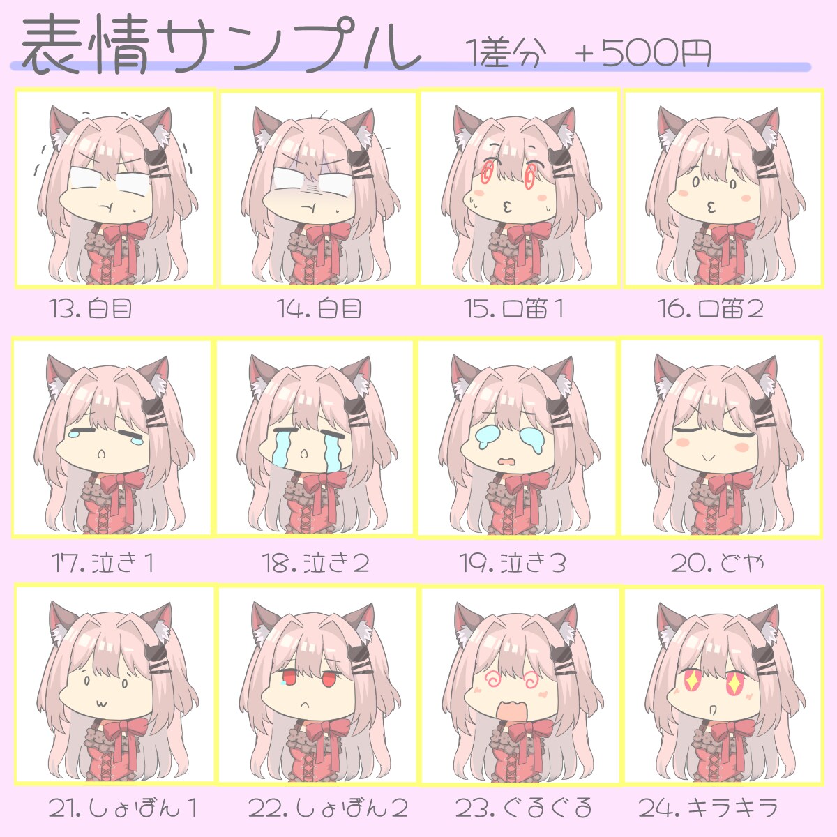 ゆるかわなミニキャラ！作成します スタンプ・グッズのゆるかわ顔で可愛いをプレゼント イメージ7