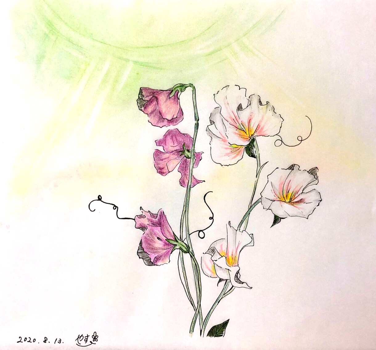 絵画＊ココロを癒す花の絵をお届けします 世界で一つ、あなただけのアート★相談後もずっとあなたの味方に イメージ2