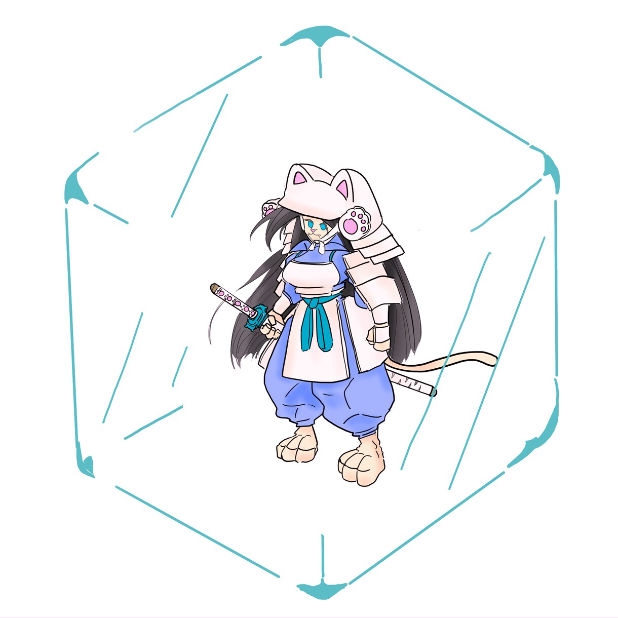 あなたの個性をオリジナルのキャラクターにします 個性的でちょっと変な絵になります。 イメージ7