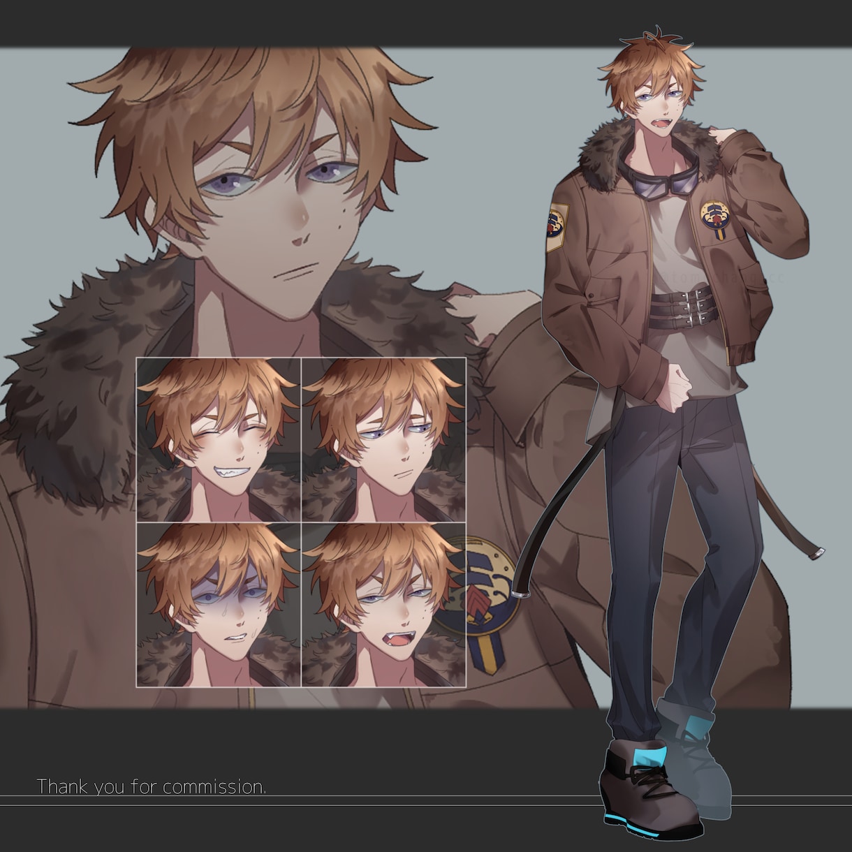 TRPG立ち絵を制作します リテイクは何度でも！無制限にOK！ イメージ2