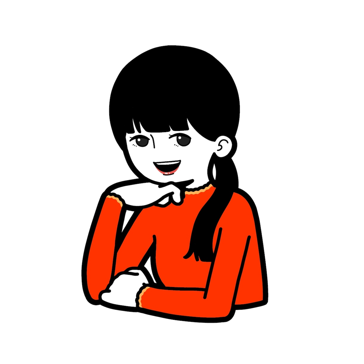 上半身専門！人物イラストを作成します オリジナリティあふれるアイコンはいかがですか？ イメージ3