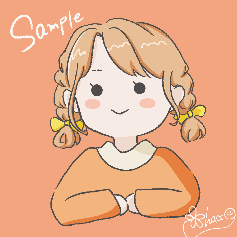 ほんわかゆるっとしたSNS用アイコンを描きます SNSやブログのアイコンにどうぞ イメージ1