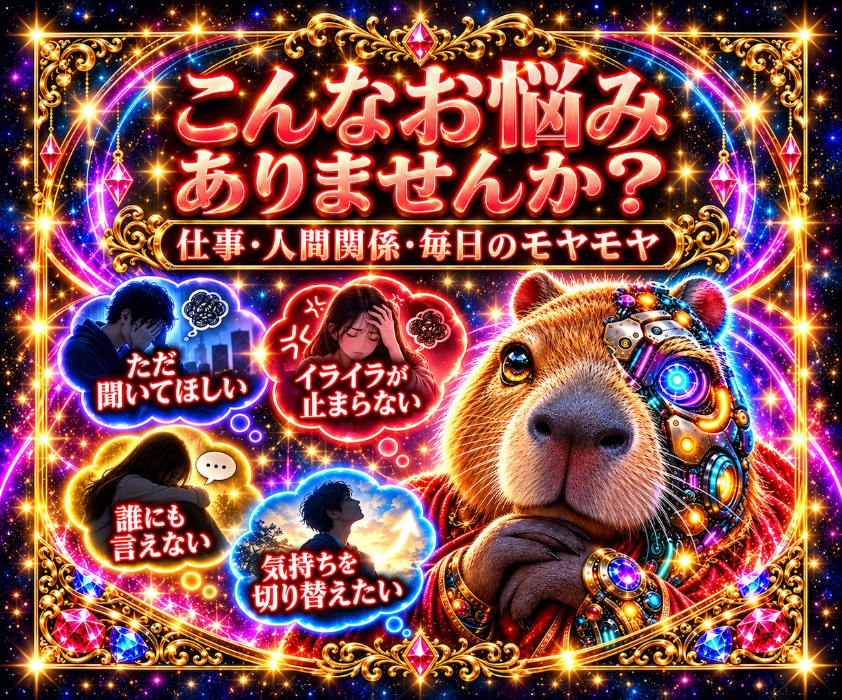 愚痴聞きAIと使い方PDFをお届けします 仕事/人間関係/家族/ストレスの悩み相談！質問例付きPDF イメージ2