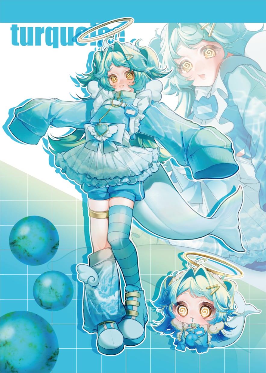 商用◎キャラデザ込み、かわいい立ち絵を制作します VTuberやTRPG向けのキャラクターをお探しのあなたへ！ イメージ4